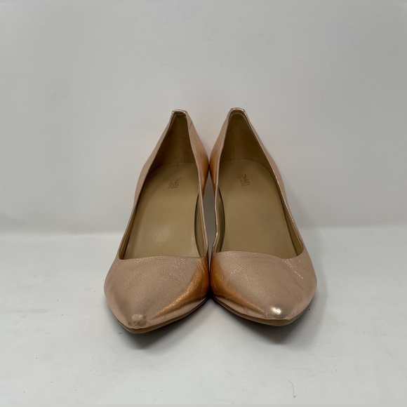Micheal Kors Women Metallic Rose Gold Heels Shoes Size 9 - Picture 2 of 7